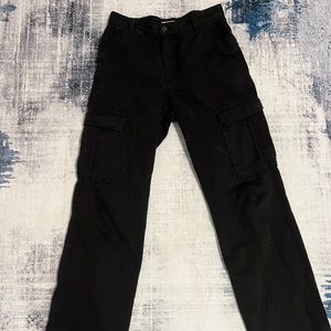 Stradivarius Black Cargo Pants!
